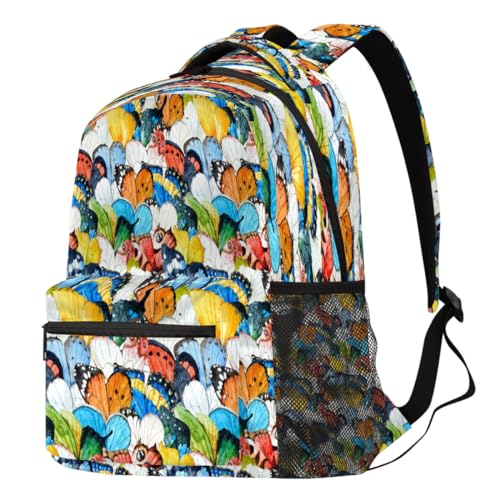 Sac à dos d'école papillons pour accompagner les journées de cours et sorties