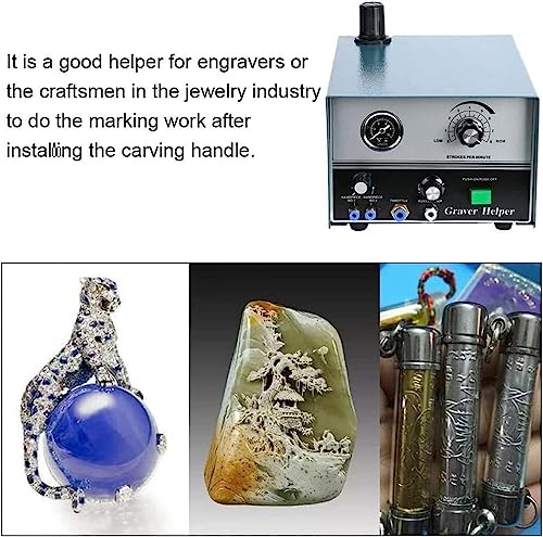 Micro-graveur bijoux pneumatique pour sculpter le fer forgé avec précision - 4