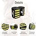 Elbow Wraps for Weightlifting：Elbow Sleeve Weightlifting Support for Bench Press, Cross Training & Powerlifting - Elbow Straps for Weightlifting Gym Men Women (Yellow)
