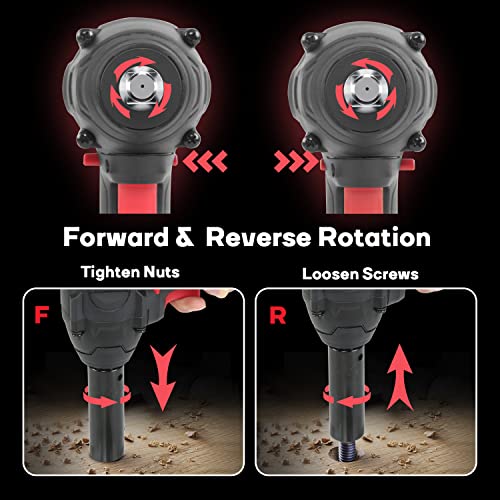 Eastvolt 20V Cordless Impact Wrench, 250Ft-Lbs High Torque Brushless Wrench Kit 2600 Rpm, Battery Impact Driver With Fast Charger, Led Light, 4 Sockets, Belt Clip And Storage Box #TOP4
