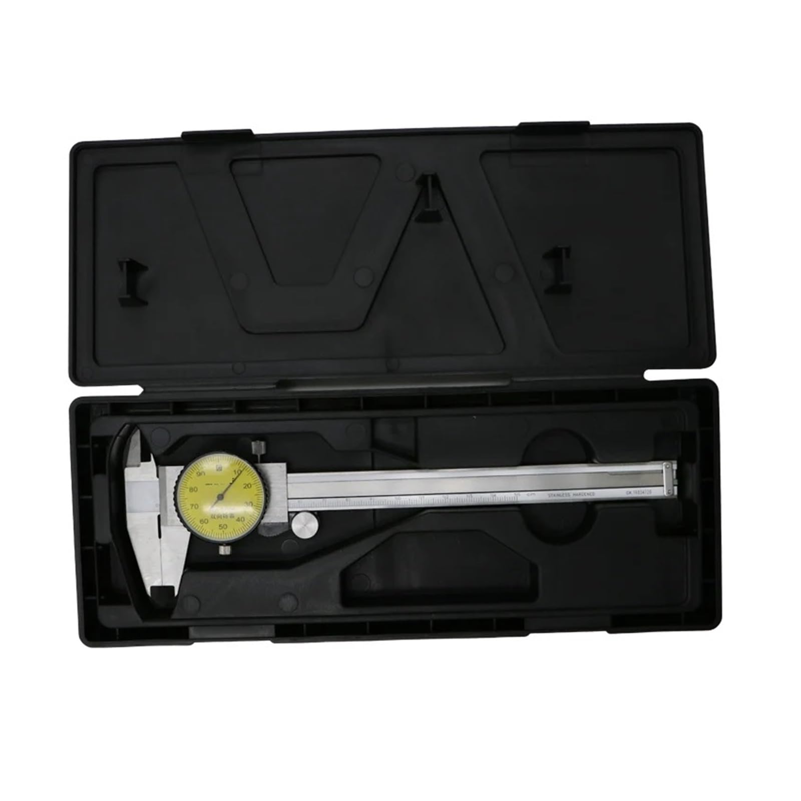 Calibrador Digital Calibrador de cuadrante precisión 150 mm y 6 pulgadas Micrómetro 0,01(0-150mm 0.01mm)