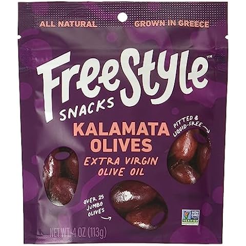 Freestyle Snacks Extra Virgin Olive Oil Kalamata Olives, 4 OZ Cover