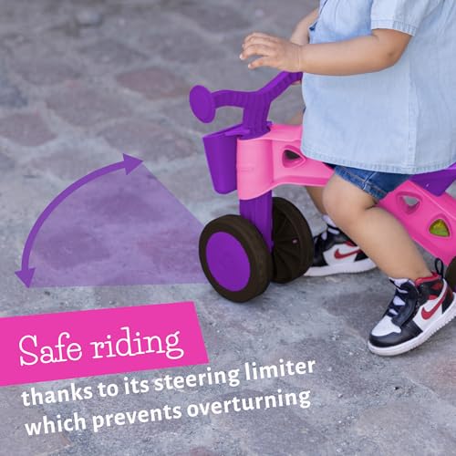 Chillafish Itsibitsi Blocks – First Ride-On Toy with Playblocks & Basket (1–3 Yrs)