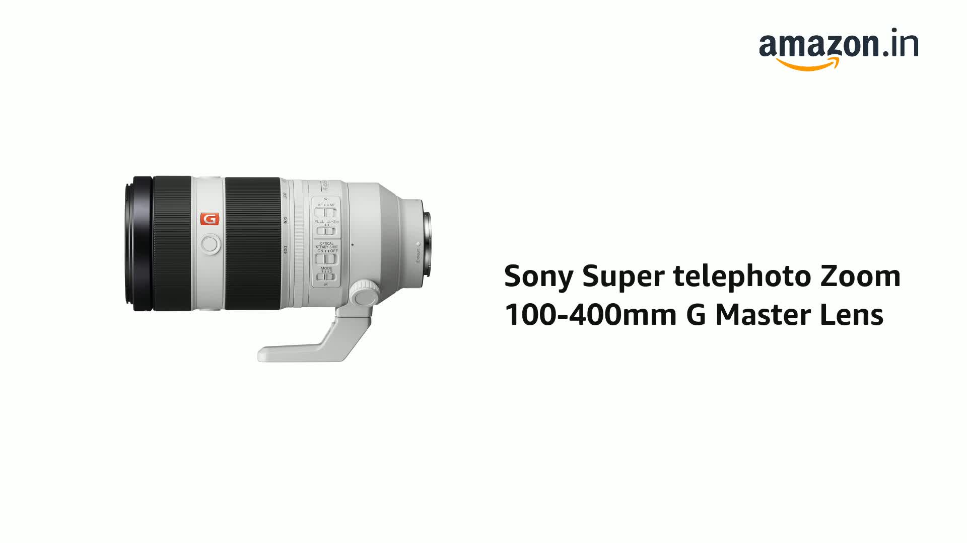 Sony E Mount FE 100-400mm GM Full-Frame Lens (SEL100400GM) | Super