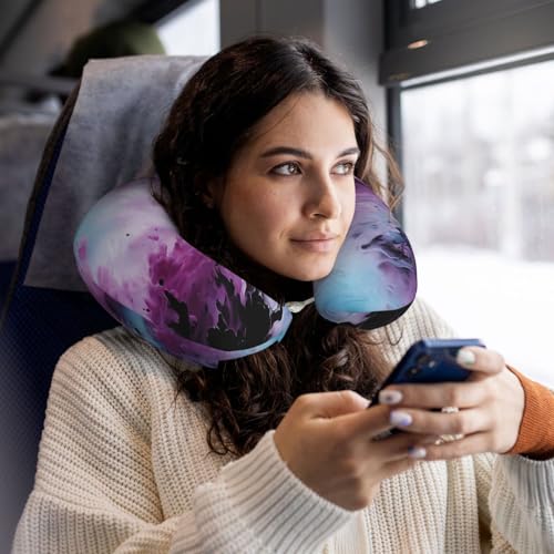 Almohada de viaje de espuma viscoelástica una talla miniatura 7