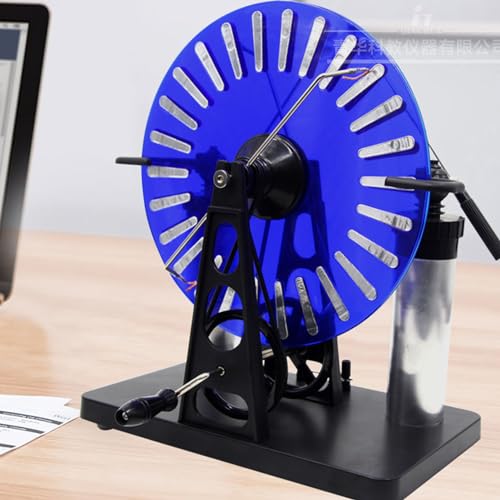 Générateur électrostatique manivelle PVC induction pour kits scientifiques et jouets