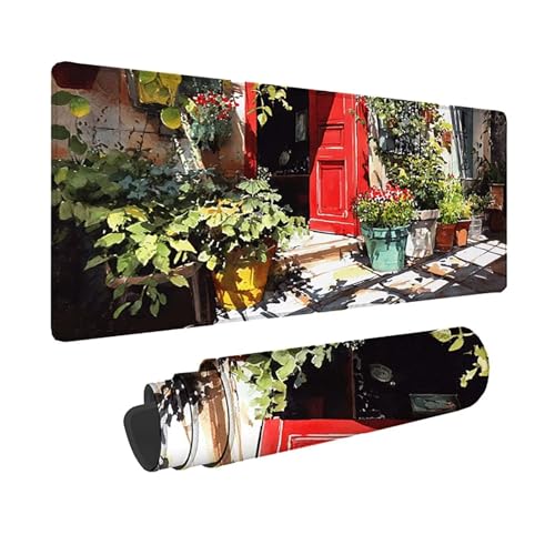 Tapis de souris imperméable avec base caoutchouc antidérapante
