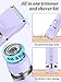 Cayzor Bikini Trimmer and Shaver Kit for Women - 2-in-1 Wet/Dry Electric Body Hair Trimmer Facial Hair Removal Cordless Waterproof Bikini Shaver Razor for Face Lip Chin Pubic Underarm Legs (Purple)