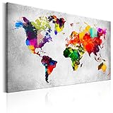 DECORACIÓN: !Nuestros cuadros son no solo super prácticos, sino también decorativos! Hacen que la vista de tus invitados se dirija inmediatamente hacia ellos: un mapamundi original es un método más bonito de hacer destacar las fotos de vacaciones o...!planear tu próximo viaje!