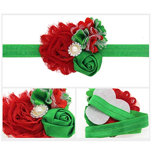 3 Pack Baby Christmas Headband Elastic Feather Bowknot Hair Band Fits For Baby Toddler Newborn #TOP4