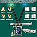 FebSmart Wireless N Dual Band 600Mbps (2.4GHz 300Mbps or 5GHz 300Mbps) PCIE WiFi Adapter for Windows 11, 10, 8.x, 7, XP (32/64bit) and Windows Server Desktop PCs, 2X2 MIMO PCIE WiFi Card (FS-N600)