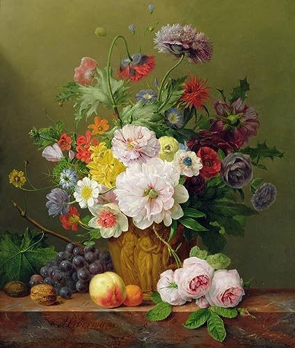 Tableau Toile Nature Morte pour Rompre la Monotonie des Murs Vides Salon 60x90cm