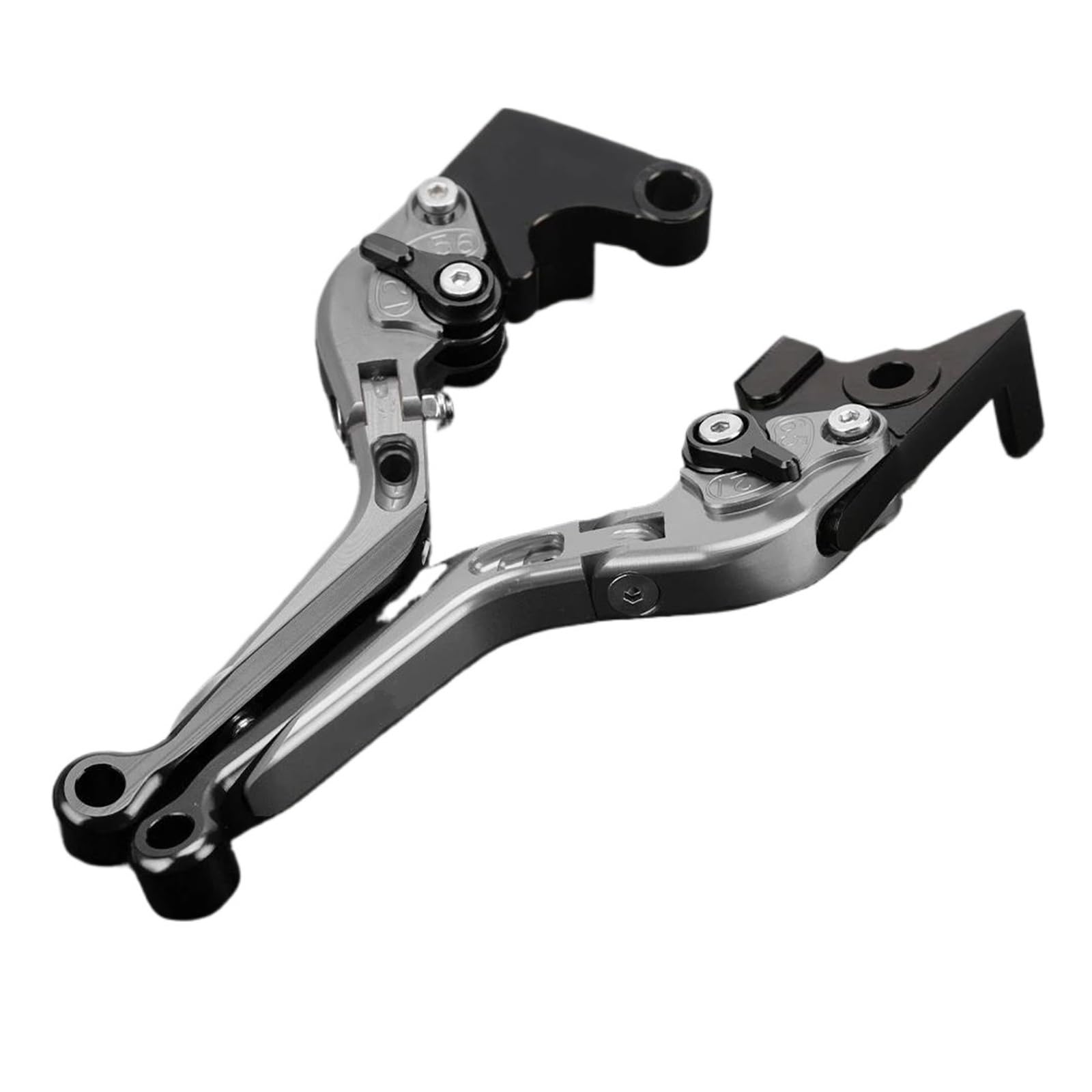 Qiogeilkoy W For Cfmoto Clc450 2023-2025 Folding Clutch Brake Lever Handle Adjustable Extendable Levers Levers Clutch Lever Kit(W)