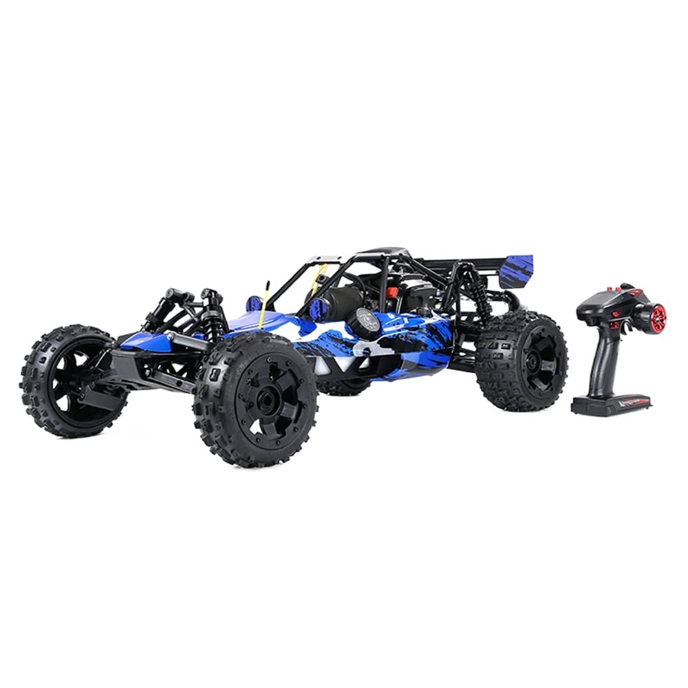 QAQQVQ 1/5 Scale Large High Speed RC Cars For Adults,Gasoline RC Trucks W/ 29cc Gasoline 2t Engin, Remote Control Car, All Terrain Offroad Monster Truck For Adult