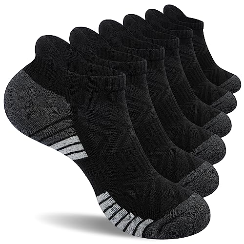 Chaussettes de running Benirap coton lot de 6 paires pour le sport et le quotidien