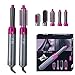 Produktbild Yeliver Airwrap Styler 5 in 1 Haartrockner, Heißluftbürste, Styler, Haarglätter, Volumizer, Haarföhn, Lockenwickler, Heißluft, Heißluftwickelkammbürste,Lila