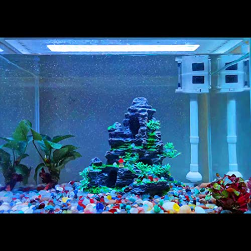 Aquarium-Ornament-Mountain-View-Stone-Tree-Rock-Cave-Fish-Tank-Decorations-with-Small-Pavilion