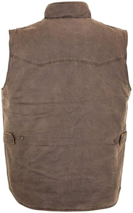 Outback Trading Company mens Landsman Insulated Warming Casual Water-resistant Canyonland Outerwear Western Vest - Image 3