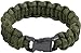 Military Survival Paracord Bracelet (8", Olive Drab)
