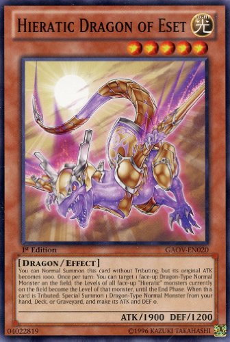 Hieratic Dragon - GAOV-EN020 - Common - 1st Edition