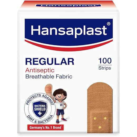 Hansaplast Antiseptic Bandage 100 strips