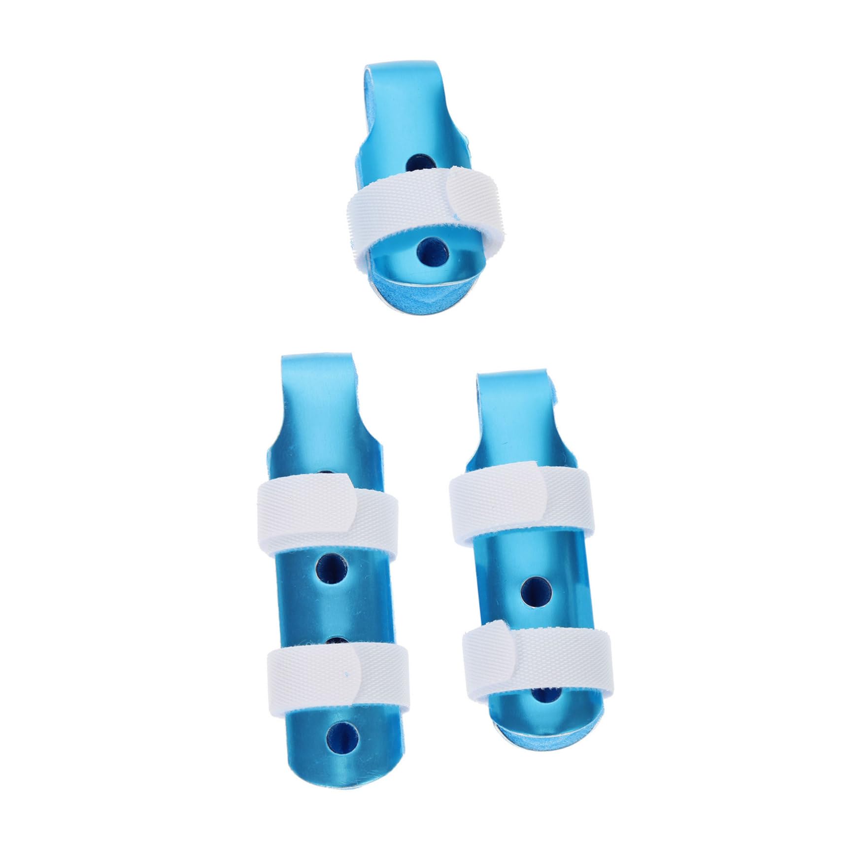 NOLITOY Finger Straightener Finger Fixation 3pcs Set Finger Stabilizer Finger Protectors Sturdy Material Portable Finger Support Braces for Home