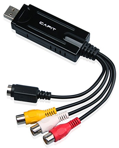 Geniatech MyGica® - Externe USB Video Capture Card - Overdracht VHS Home Video's naar PC/Capture Xbox 360 en PS3 Gameplay/S-Video en Composite In voor Windows 10/8/7/XP