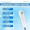 US 1000 3rd Edition Portable Ultrasound Therapy Machine. Deep Heat for Pain, Muscle Spasms & Joint Stiffness. 3 Power Settings, Ultrasound Gel Included