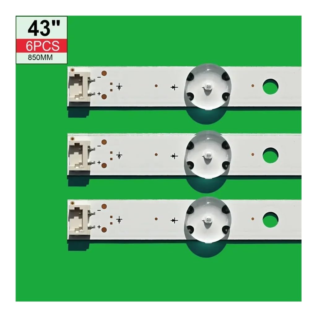 Bande de rétroéclairage LED, for LG UF64_UHD_A 43LH604V 43UH603V 43UH610V 43UF6407 HC430DGN 43UF6409 43UH6030 43UF640