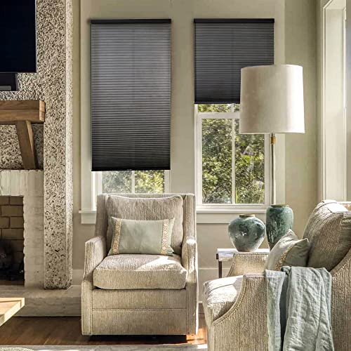Chicology Cellular Shades , Window Blinds Cordless , Blinds For Windows , Window Shades For Home , Window Coverings , Cellular Blinds , Door Blinds , Morning Fog, 30"W X 48"H #TOP3