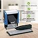 Trodat Printy 4911 DIY Self Inking Stamp,Blue Body - Black Ink,29x54x69mm