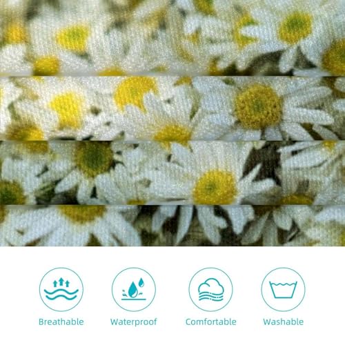 Tablier multicolore mini fleur avec 4 broches ajustables lot de 2 - 3