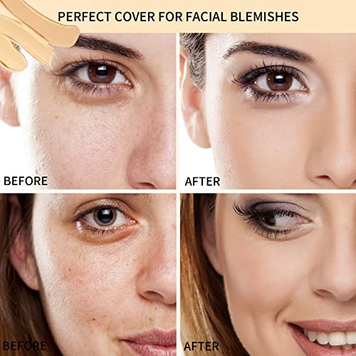 Falocutus 5 In 1 Multi-Use Correcting Concealer Palette,Waterproof Long Lasting Contour Palette,Professional Creamy Concealer Kit For Women,Easy To Create Full Coverage And Natural Finish.#2 #TOP2