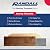 4" Wood Oak Threshold Overlap | 1/4" HIGH Overlap | 3 1/4" Overlap Width | 5/8" Total Height (3 FT)