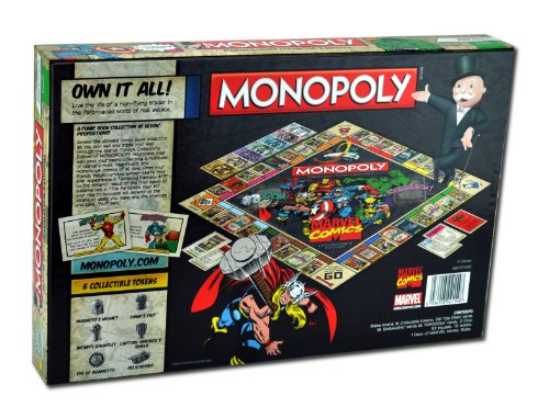 Monopoly Marvel Comic Books Brettspiel 1st Edition Covers *Englische Version – Bild 3