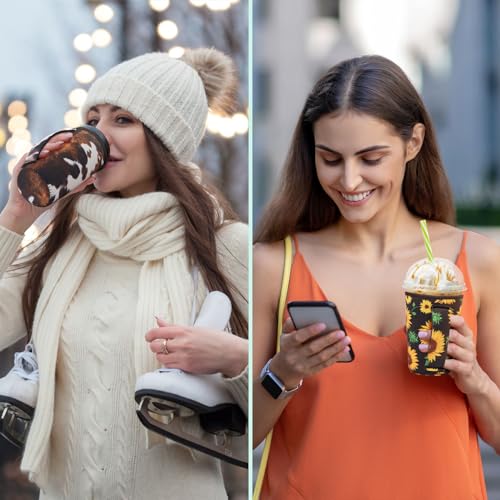 50% Off 3-Pack Reusable Neoprene Iced Coffee Sleeves - Image 5