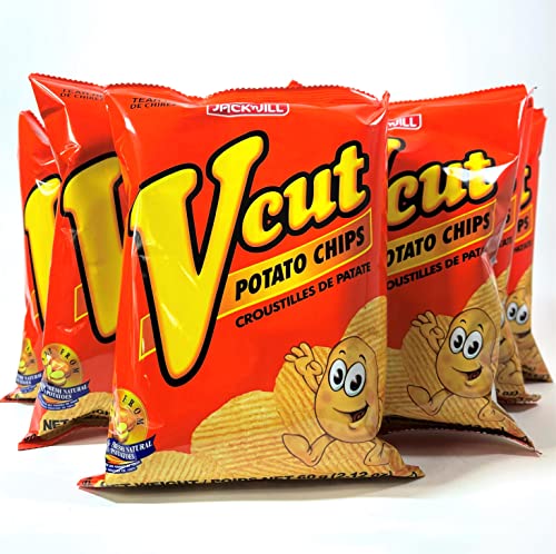 Jack N Jill VCut Potato Chips 60 g 6-PACK