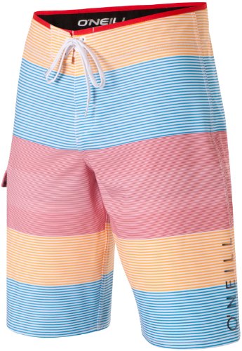 O'Neill Men's Santa Cruz Stretch Printed Boardshort