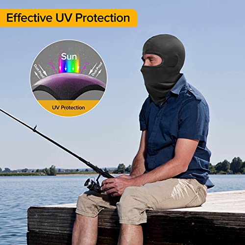 Balaclava Full Face Masks Black: 2 Pieces Pack Mask Tactical Pasamontañas Shiesty Men Women #TOP3
