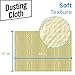 Georgia-Pacific Brawny Yellow 1/8 Fold Disposable Dusting Cloth by GP PRO, 24