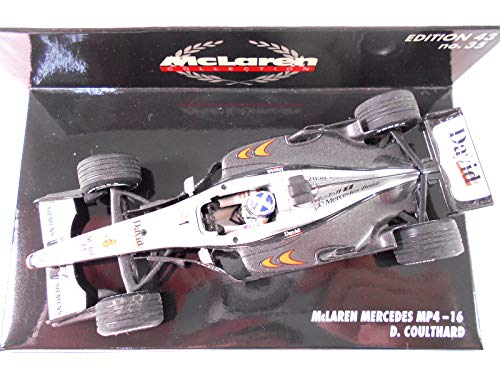 【ミニチャンプス　マクラーレン　メルセデス　MP4-16 2001年　1/18】 2001 Minichamps 1:18 McLaren Mercedes MP4-16 David Coulthard