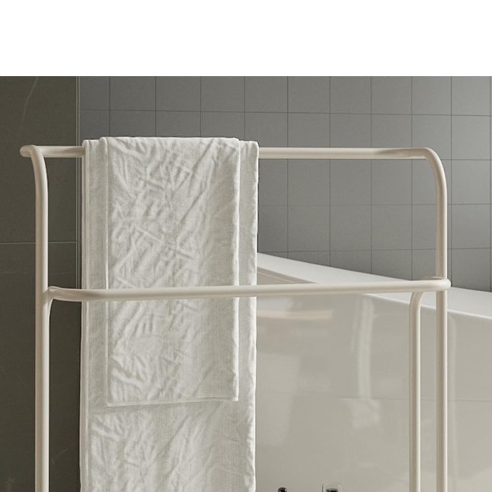 Portasciugamani da Terra Portasciugamani da Pavimento Portasciugamani da Bagno Portasciugamani Portasciugamani da Pavimento Senza punzonatura Portasciugamani da Bagno Portasciugamani(Nero)