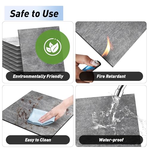 【Soundproofing PRO】Pacote com 12 almofadas à prova de som de vinil carregadas em massa de 1/20.3 cm