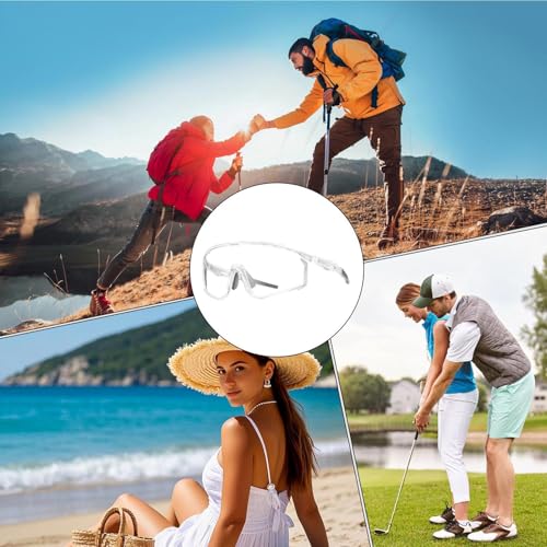 Gafas de visión nocturna para conducción con lentes polarizadas y fotocromáticas para motocicleta 4