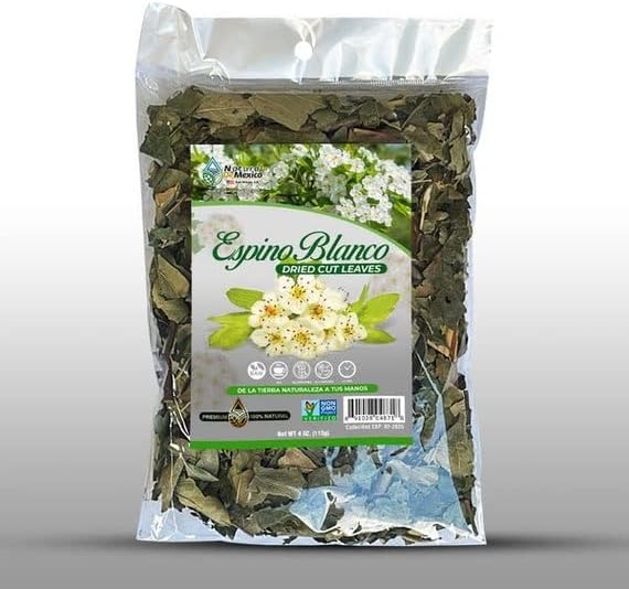 Espino Blanco Herbal Tea 4 oz.-113g Organic Hawthorn Berry Natural Mexican Herb
