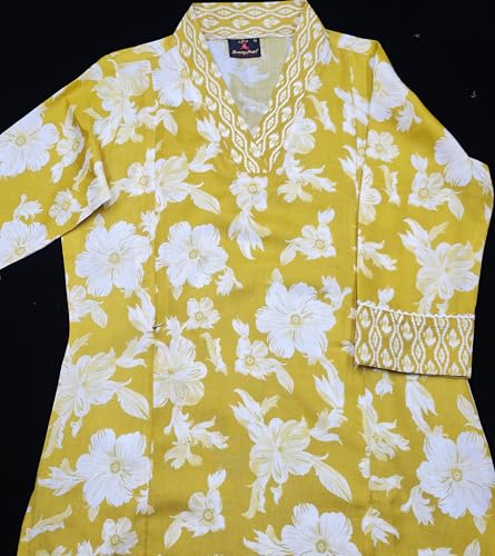 Image of DUMMY SHAPE Feeding Kurtis for Women Cotton Blend | Floral Kurta Pant Dupatta Set with Nursing Zippers to Pre & Post Partum | Maternity Dresses | Mom to Be Gifts for Pregnant Woman