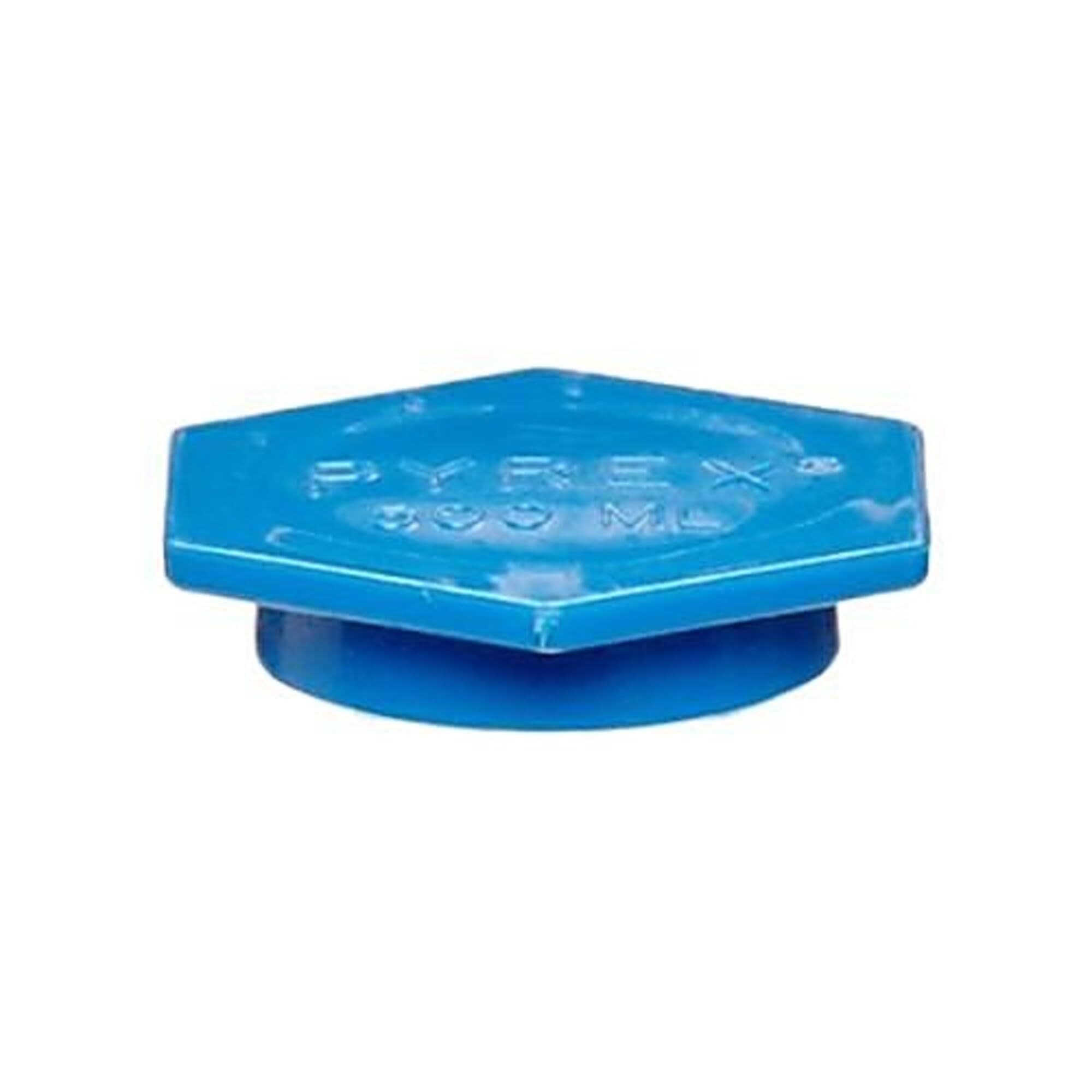 Corning Pyrex Boîte de 6 capuchons à pression en polyéthylène haute densité Bleu N°10