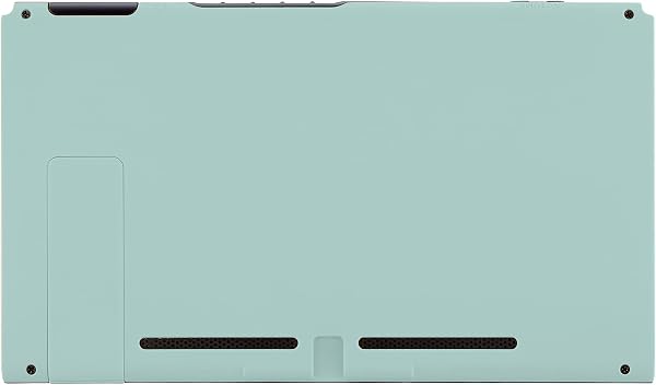 eXtremeRate Coque Arrière pour Nintendo Switch Console, Coque Arrière avec Support pour Nintendo Switch, Cyan Clair - 4