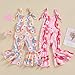 Lucikamy Toddler Baby Girl Bell Bottoms Romper Floral/Butterfly Overalls Suspender Flare Pants One Piece Strap Jumpsuit (A-Colorful, 12-18 Months)