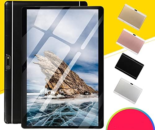 Android 5.1 16GB Quadcore Pill PC 10.1 Inch Excessive-Definition Display Sensible Pill PC 4000mAh Battery Pill with Twin Digital camera,WiFi,Bluetooth (Black)